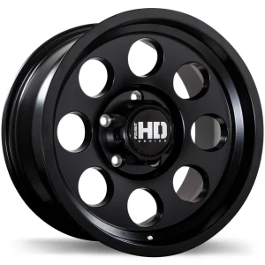 Fast HD – Detour – Black – 16″x8″ 0mm – All weather Wheels – F236-1680-73BT+00C871